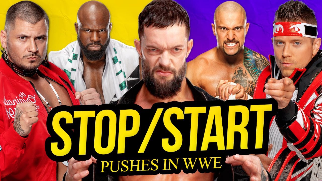 STOP/START PUSHES | WWE’s 50/50 Booking! background