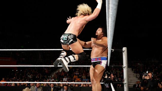 Dolph Ziggler vs. Rusev: SmackDown, November 21, 2014 background