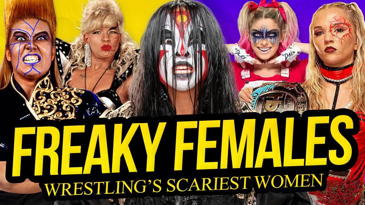 FREAKY FEMALES | Wrestlings Scariest Women!