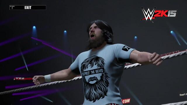 WWE 2K15 - Daniel Bryan entrance mashup