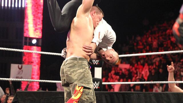 Team Cena vs. Team Authority Survivor Series contract signing: Raw, November 17, 2014 background