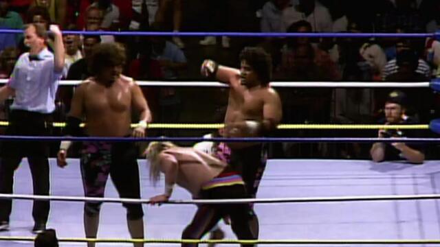 The Midnight Express vs. The Samoan Swat Team: Clash of the Champions IV: Ragin' Cajun background