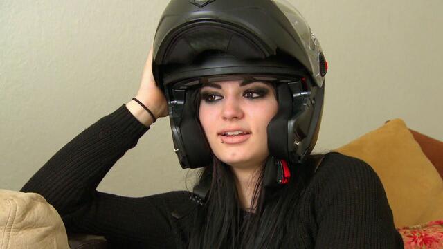 Paige talks to her dad about getting a tattoo: Total Divas: March 1, 2015 background