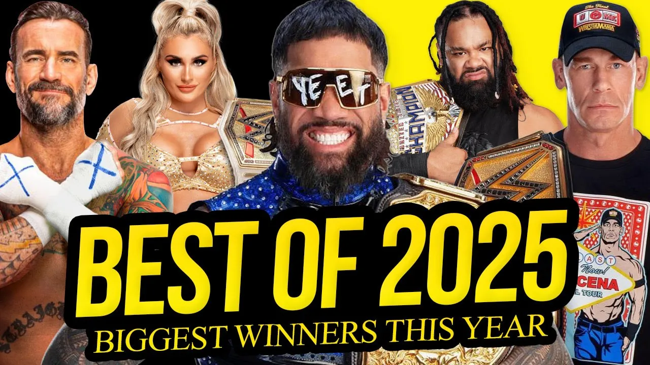 BEST OF 2025 | WWE's Biggest Winners! background
