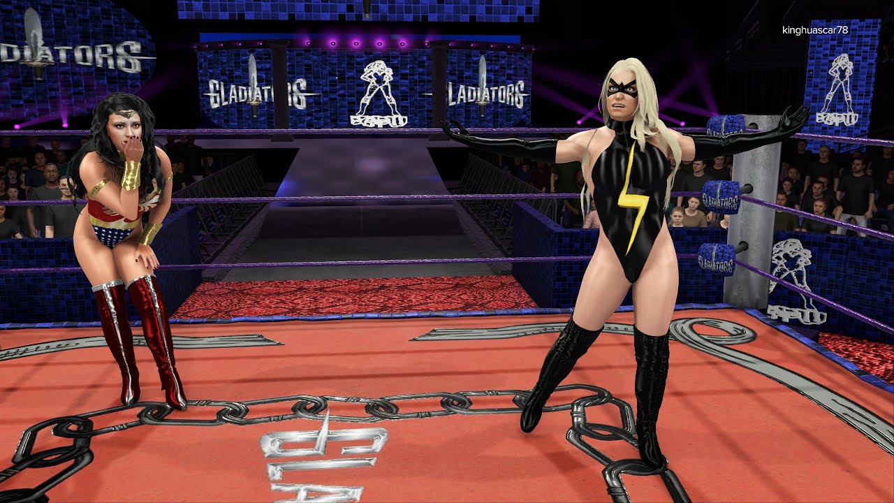 Ms Marvel, Wonder Woman, Cammy White, Chun Li, Jade, Sonya Blade backdrop