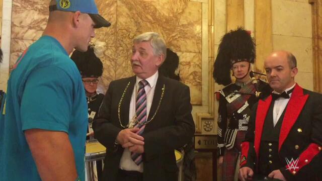 John Cena honored by the city of Glasgow