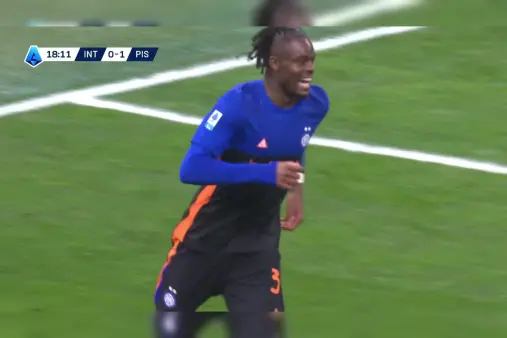 [Highlights] A promising start fizzles out! Bisseck beats multiple defenders in the middle, then his shot goes wide