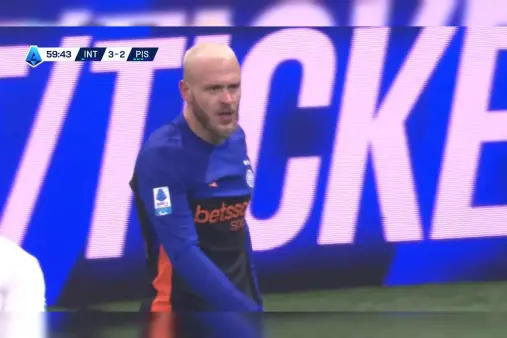 [Highlights] Mkhitaryan lays back in the box, Dimarco follows up with a weak-foot shot saved