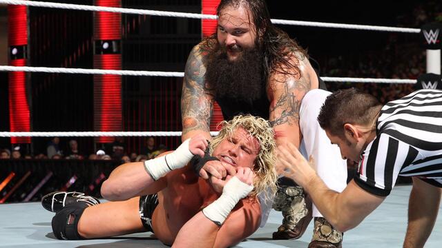 Dolph Ziggler vs. Bray Wyatt: Raw, February 9, 2015 background