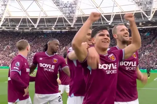 [Goal] Celebration time! Matheus Fernandes scores a world-class strike from the far post