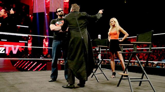 A special "Marine 4: Moving Target" edition of "Miz TV": SmackDown, April 9, 2015 background