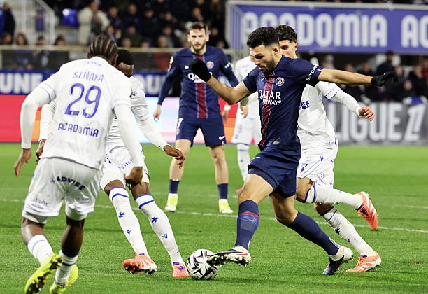 Auxerre vs PSG Full Match & Highlights