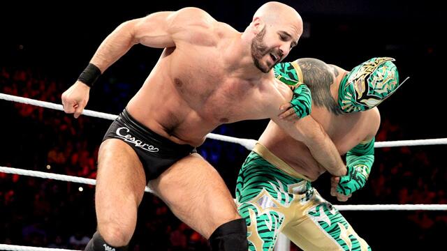 Sin Cara vs. Cesaro: WWE Main Event, February 14, 2015 background
