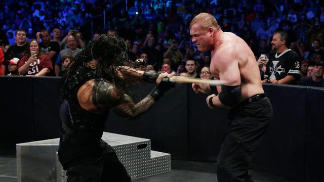 Roman Reigns vs. Kane: SmackDown, May 14, 2015 background
