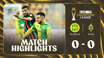 HIGHLIGHTS | JS Kabylie 🆚 AS FAR | Matchday 3 | 2025-26 #TotalEnergiesCAFCL