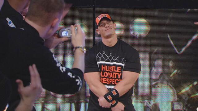 WWE Network: John Cena makes a surprise return at Royal Rumble 2008 background