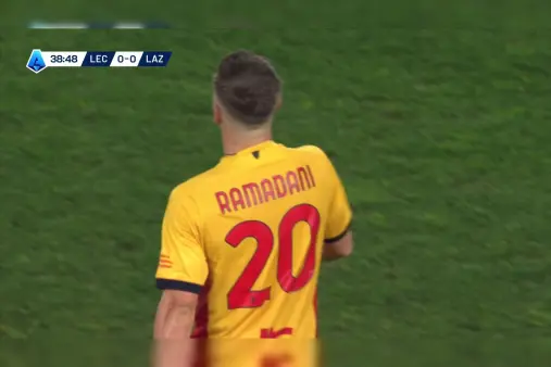 [Highlights] In great form! Ramadani cuts inside from the edge of the box and fires a shot that hits the frame and bounces out