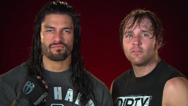 Watch Dean Ambrose & Roman Reigns collide with The Wyatt Family at SummerSlam background