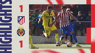 Atlético Madrileño 1-1 Villarreal B | ⚽ Arnau Ortiz | HIGHLIGHTS, Primera Federación, MD21