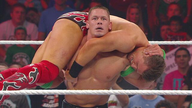 WWE Network: John Cena vs. The Miz: Raw, August 27, 2012 background