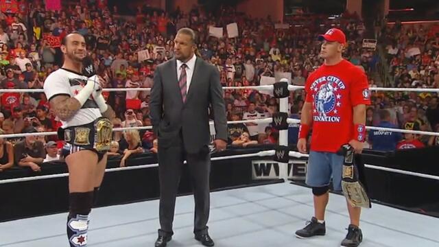 Raw: Triple H announces that an Undisputed WWE Champion will be crowned at SummerSlam