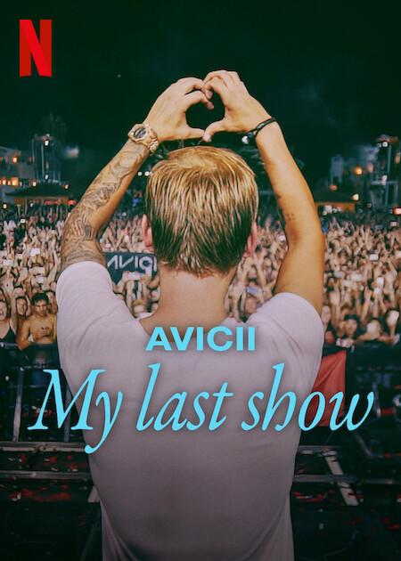 Avicii - My Last Show poster - similar to Thom Yorke Live at Sydney Opera House