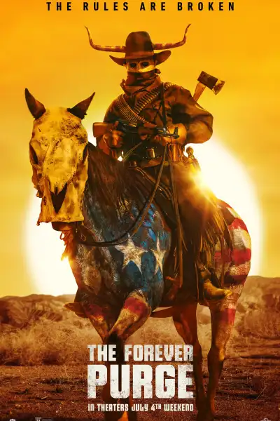 The Forever Purge [Hindi] poster