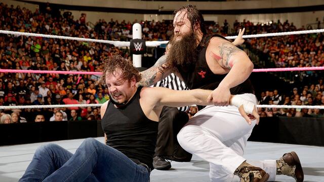 Roman Reigns, Dean Ambrose & Seth Rollins vs. The Wyatt Family: Raw, October 19, 2015