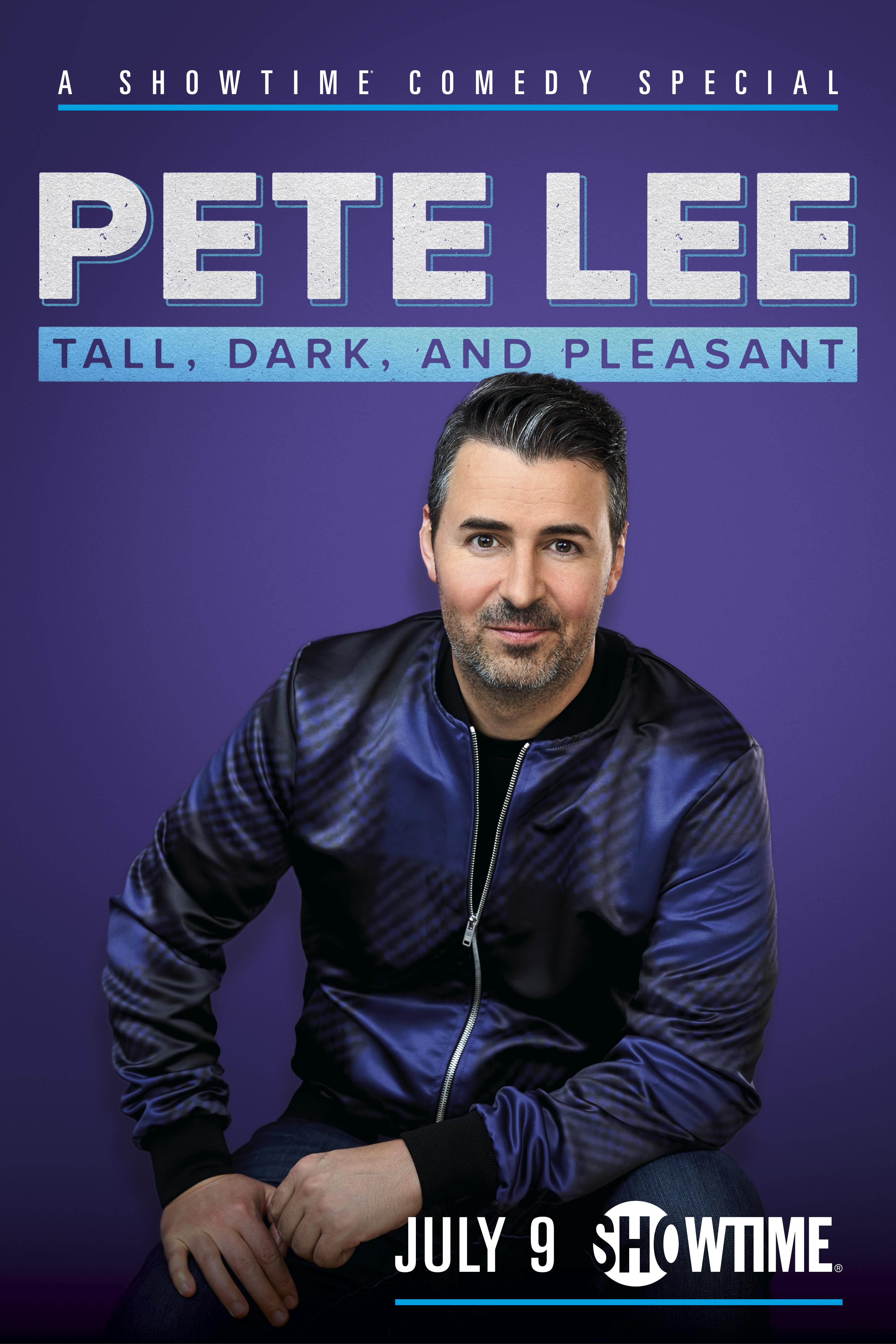 Pete Lee: Tall, Dark and Pleasant backdrop