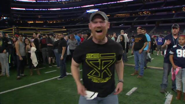 The WWE Universe gets ready for WrestleMania's Dallas debut: WrestleMania On-Sale Party, November 5, 2015 background