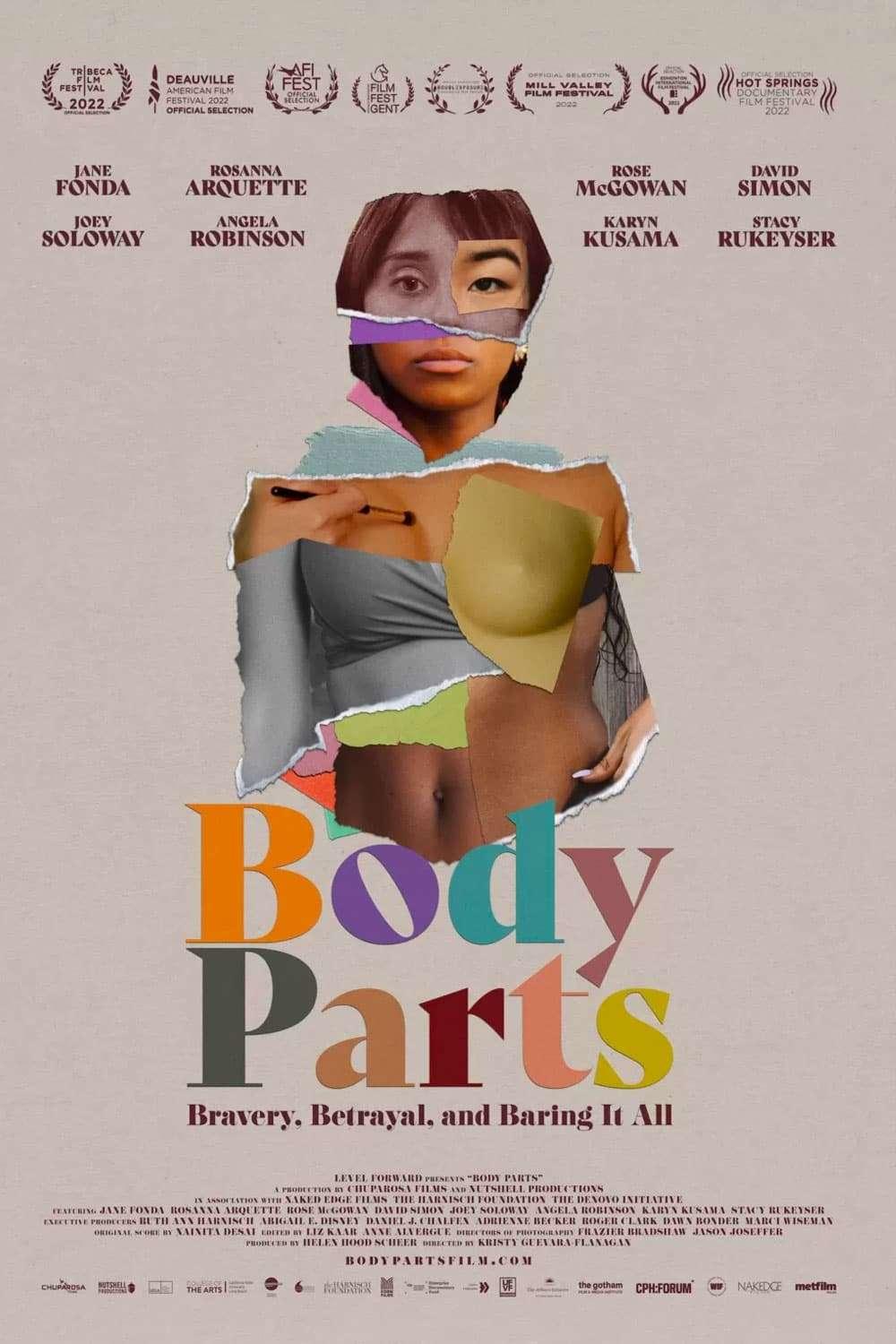 Body Parts poster - similar to Coming Home
