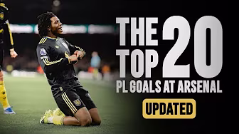 UPDATED: TOP 20 PL Goals At ARSENAL! 👀🙌