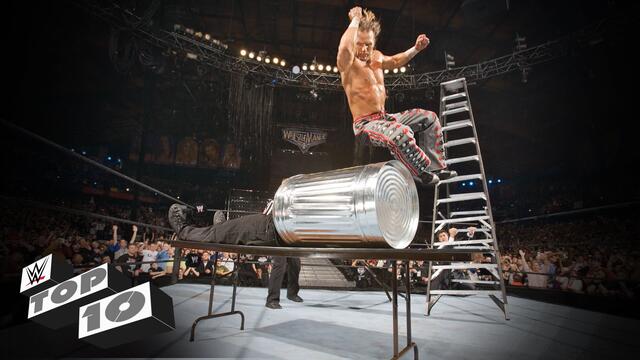 Most Extreme WrestleMania Moments - WWE Top 10, March 26, 2016 background