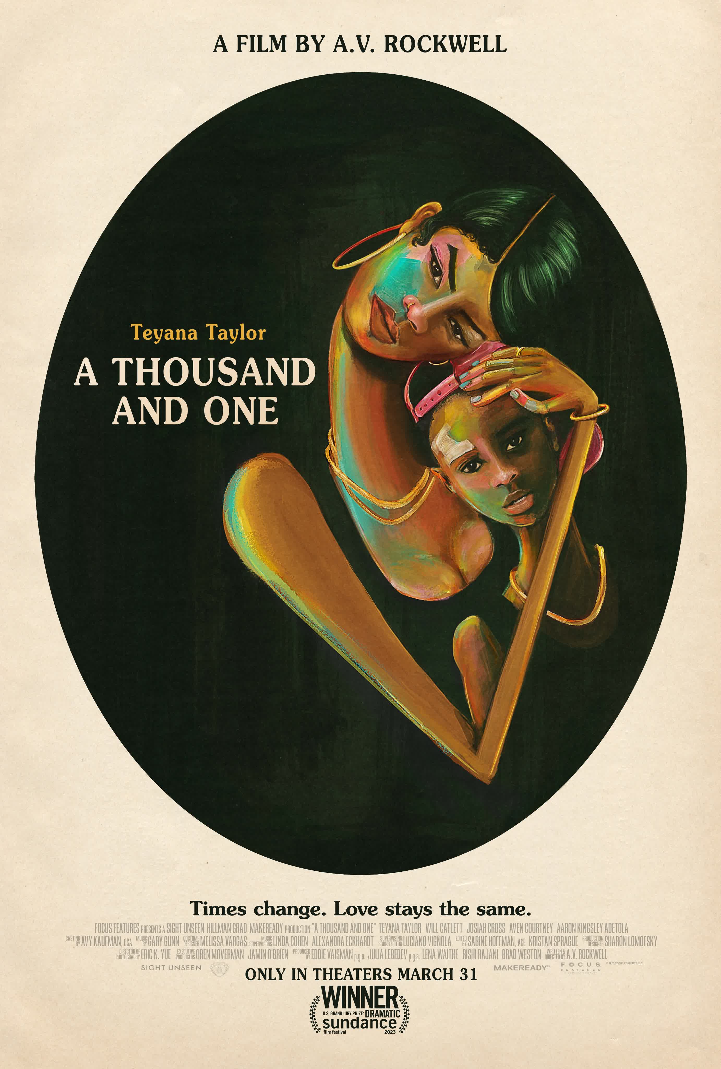 A Thousand and One poster - similar to BET Awards 2023