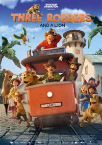 Three Robbers and a Lion