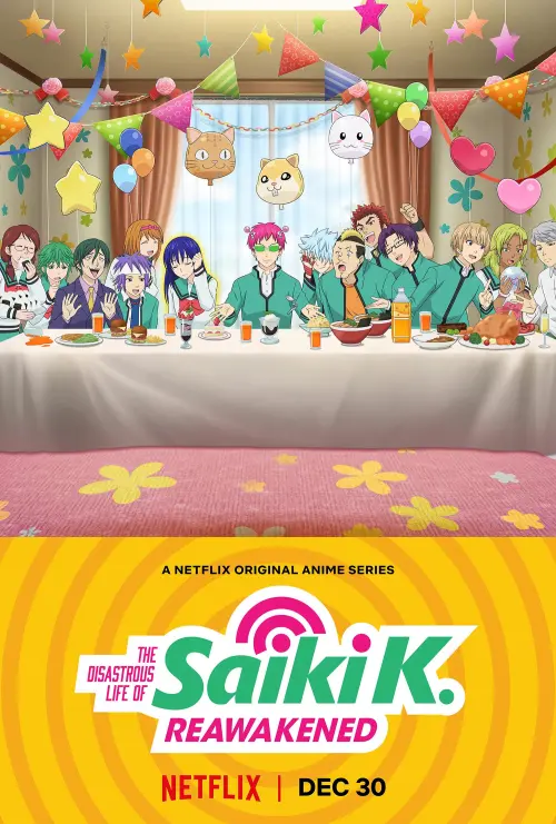 The Disastrous Life of Saiki K.: Reawakened S1-S3