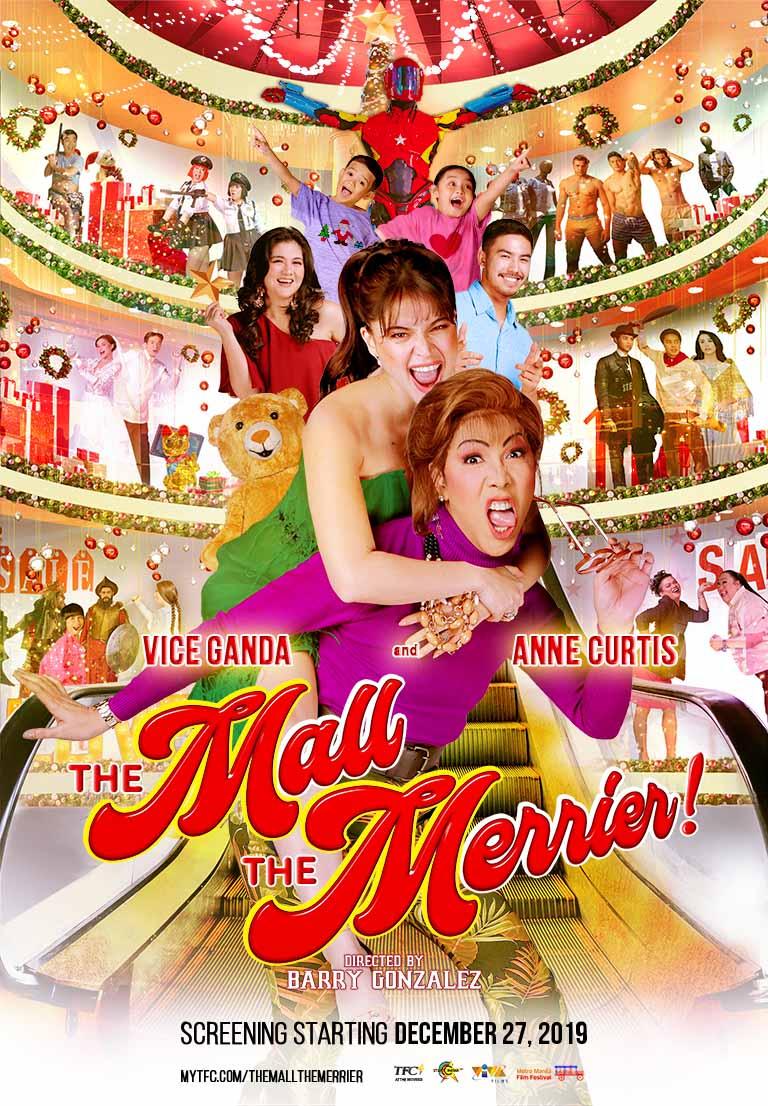 M&M: The Mall The Merrier poster - similar to Beauty and the Bestie