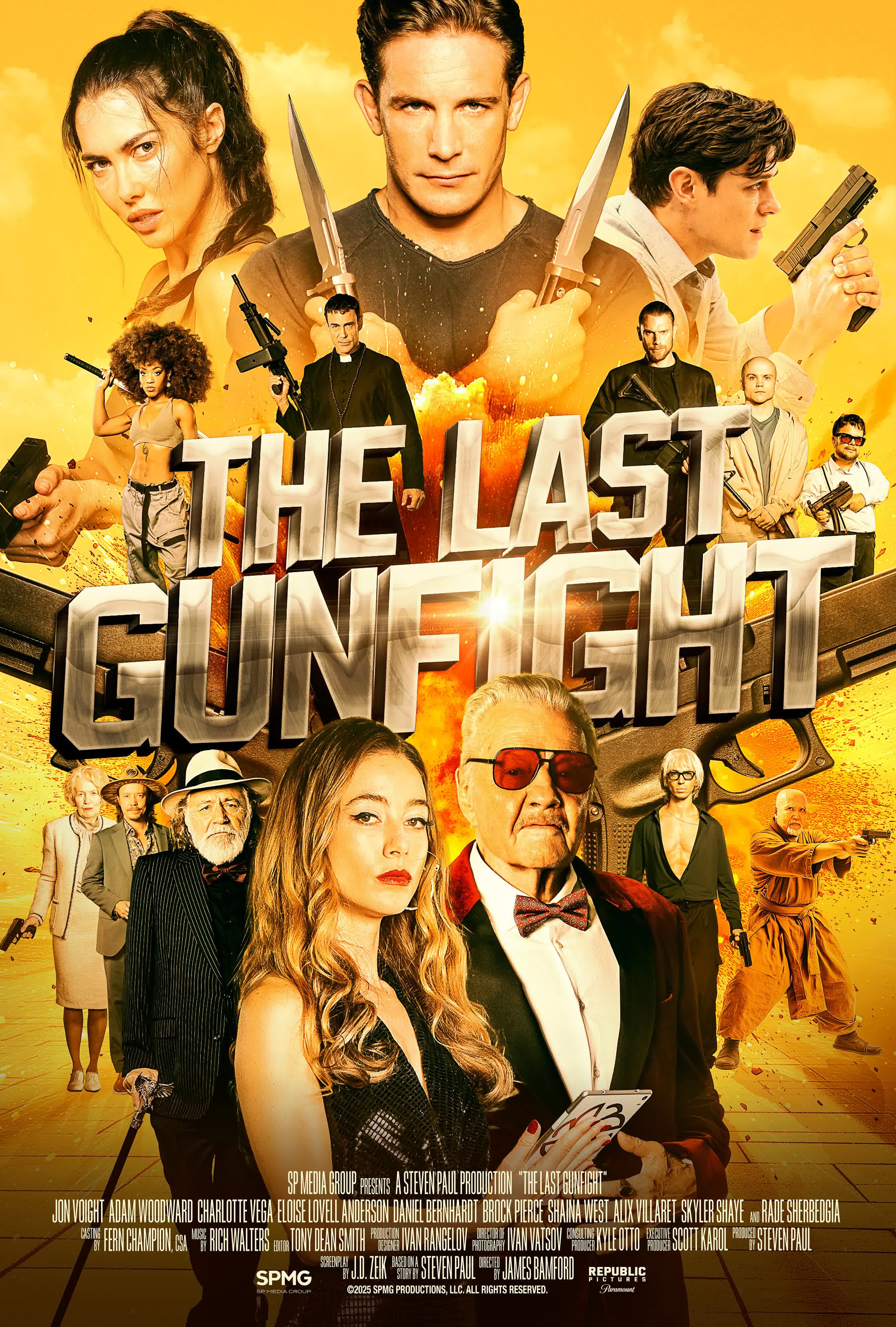 The Last Gunfight poster — similar to Runaway Train