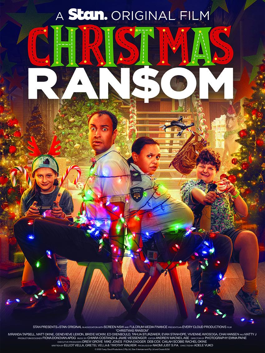 Christmas Ransom poster - similar to The Exchange
