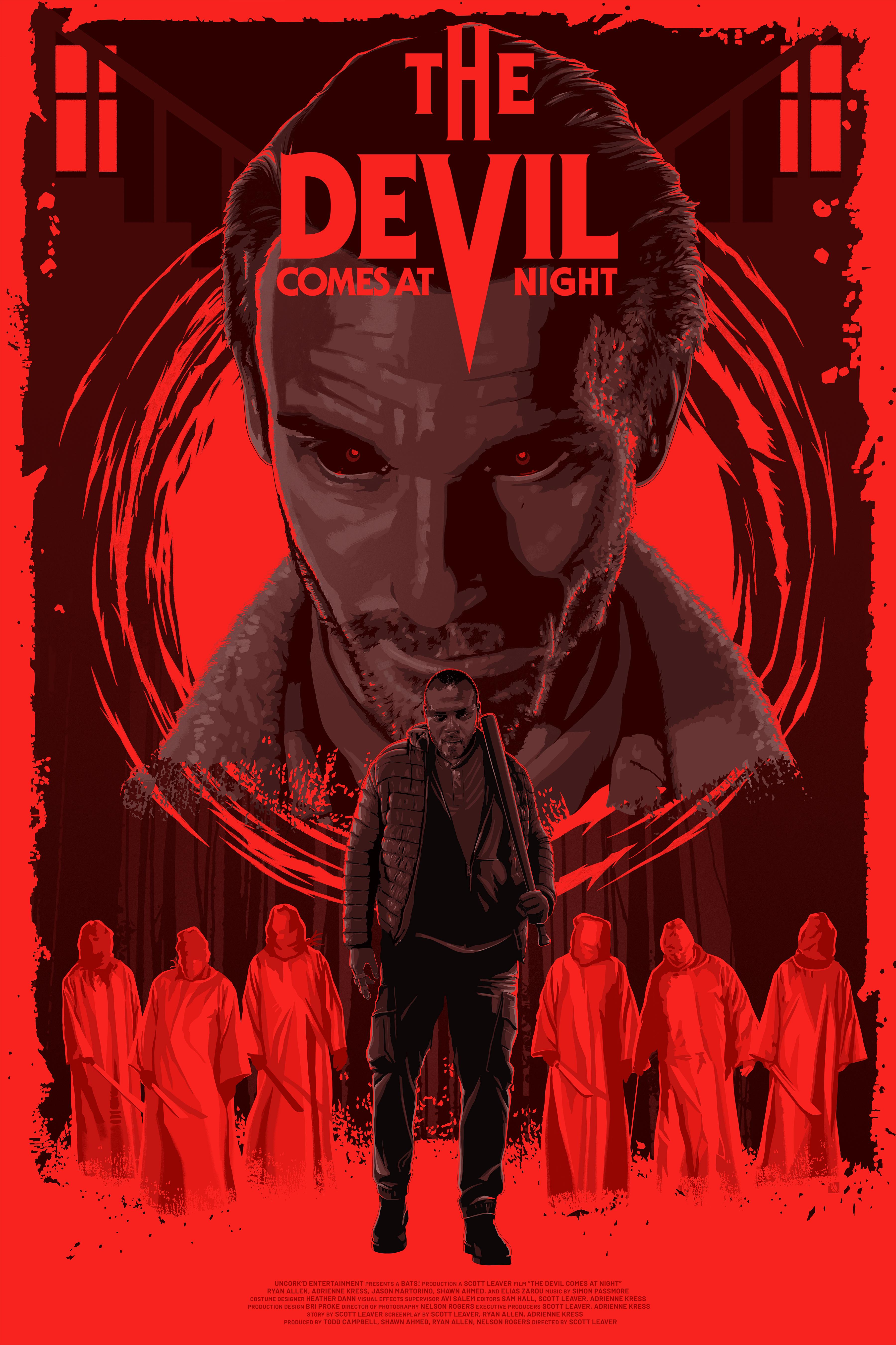 The Devil Comes at Night background