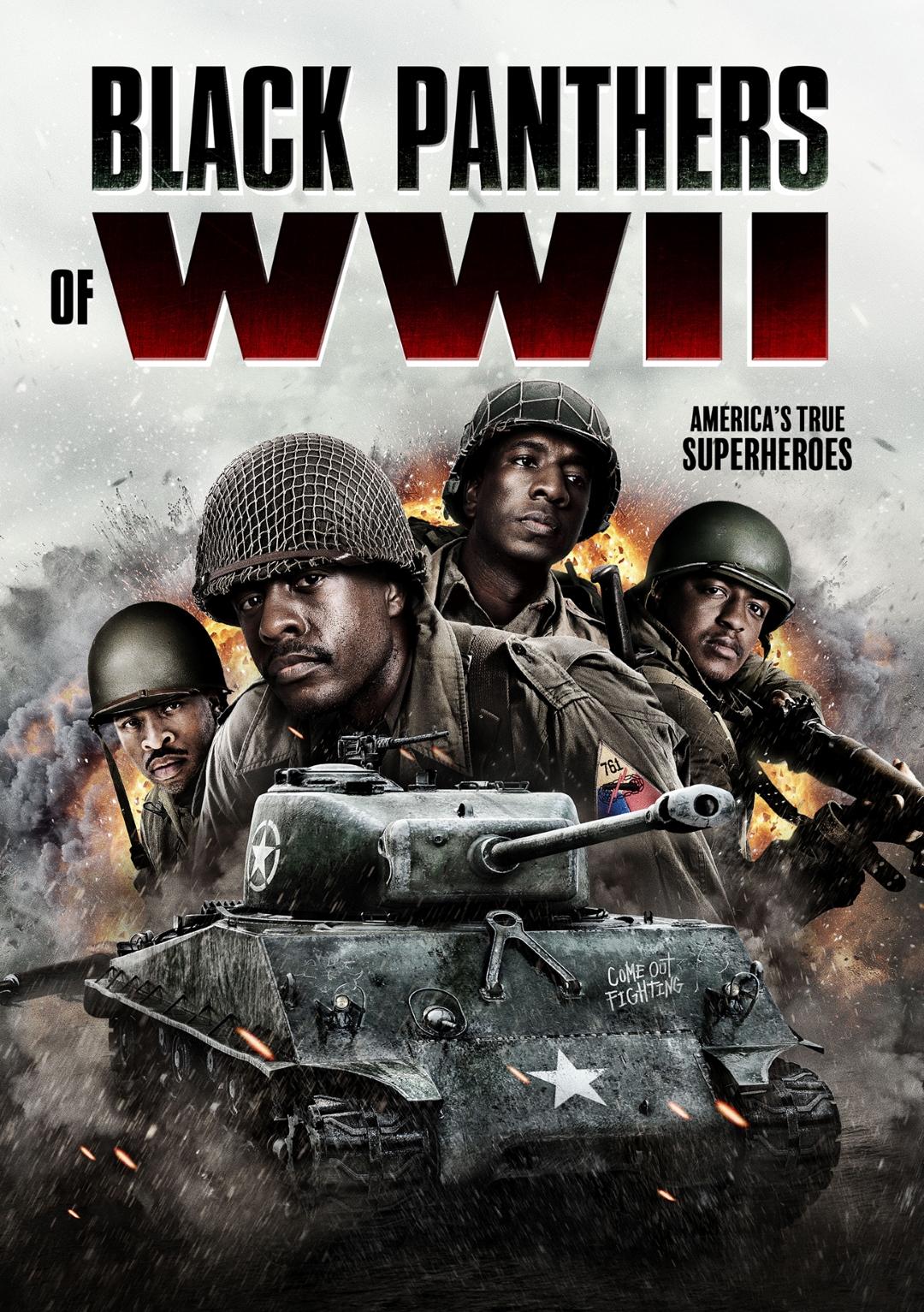 Black Panthers of WWII background