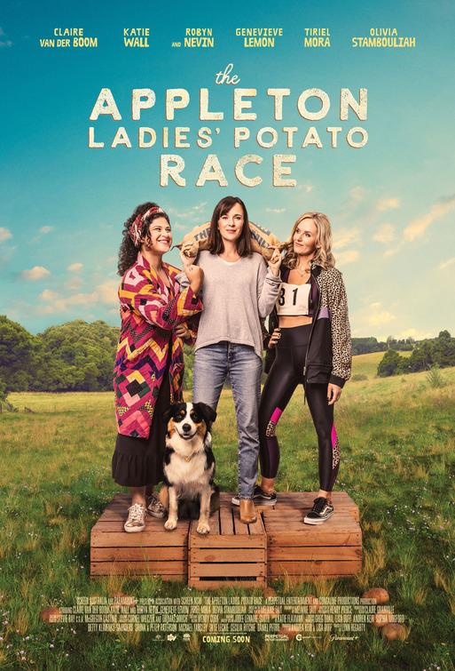 The Appleton Ladies' Potato Race poster - similar to Sisters of War