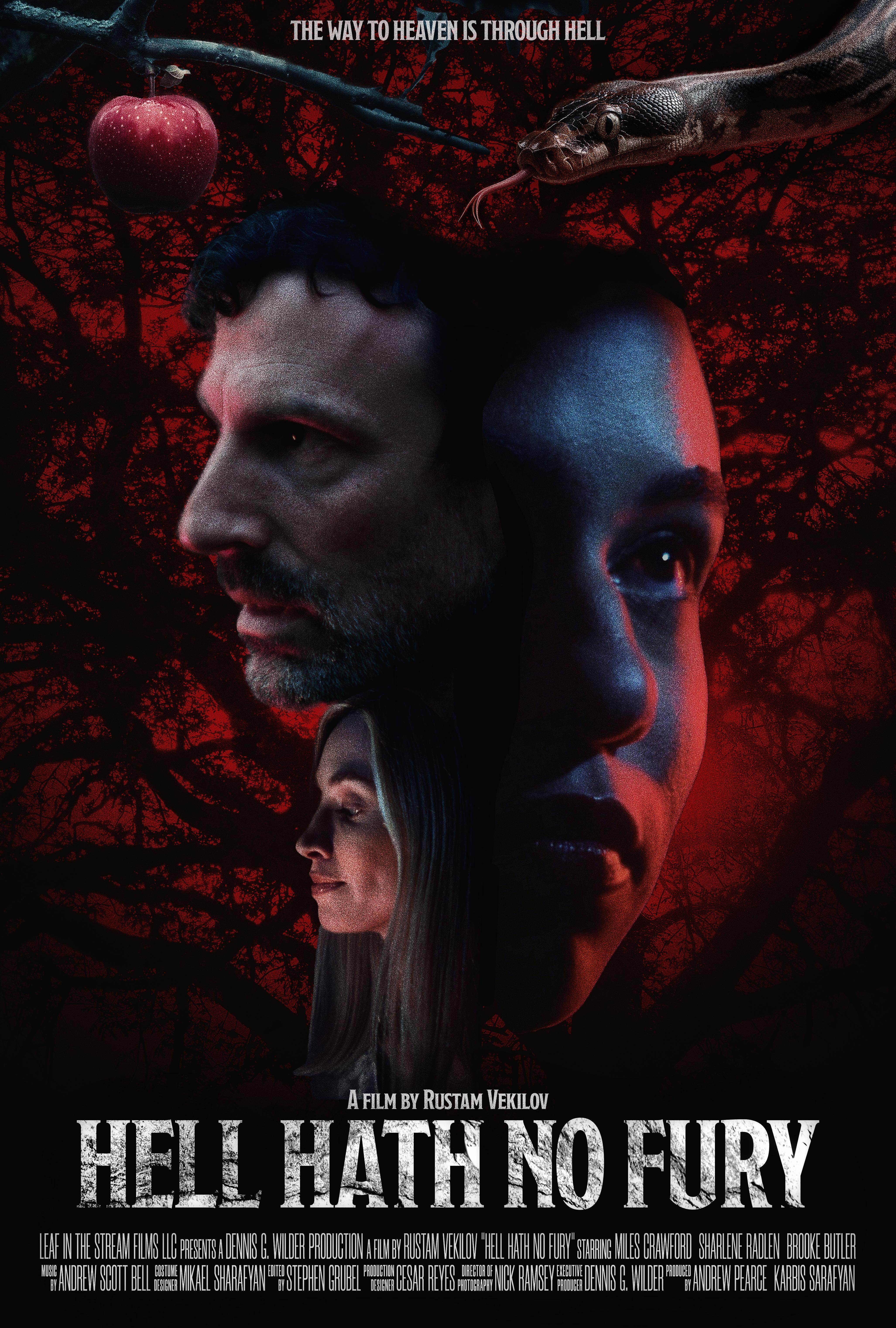 Hell Hath No Fury poster - similar to A Bloody Lucky Day