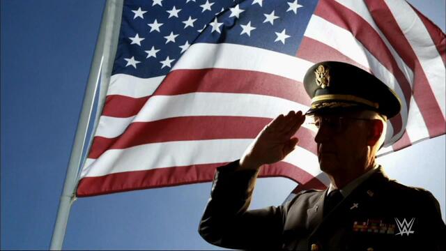WWE celebrates Veterans Day background