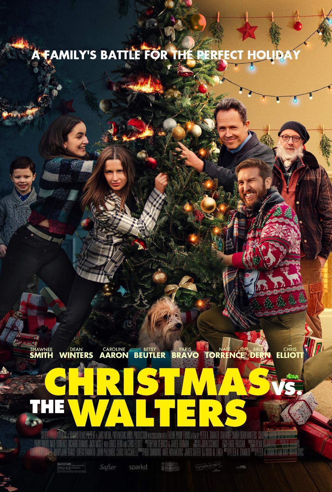 Christmas vs. The Walters poster - similar to Bloodline Killer