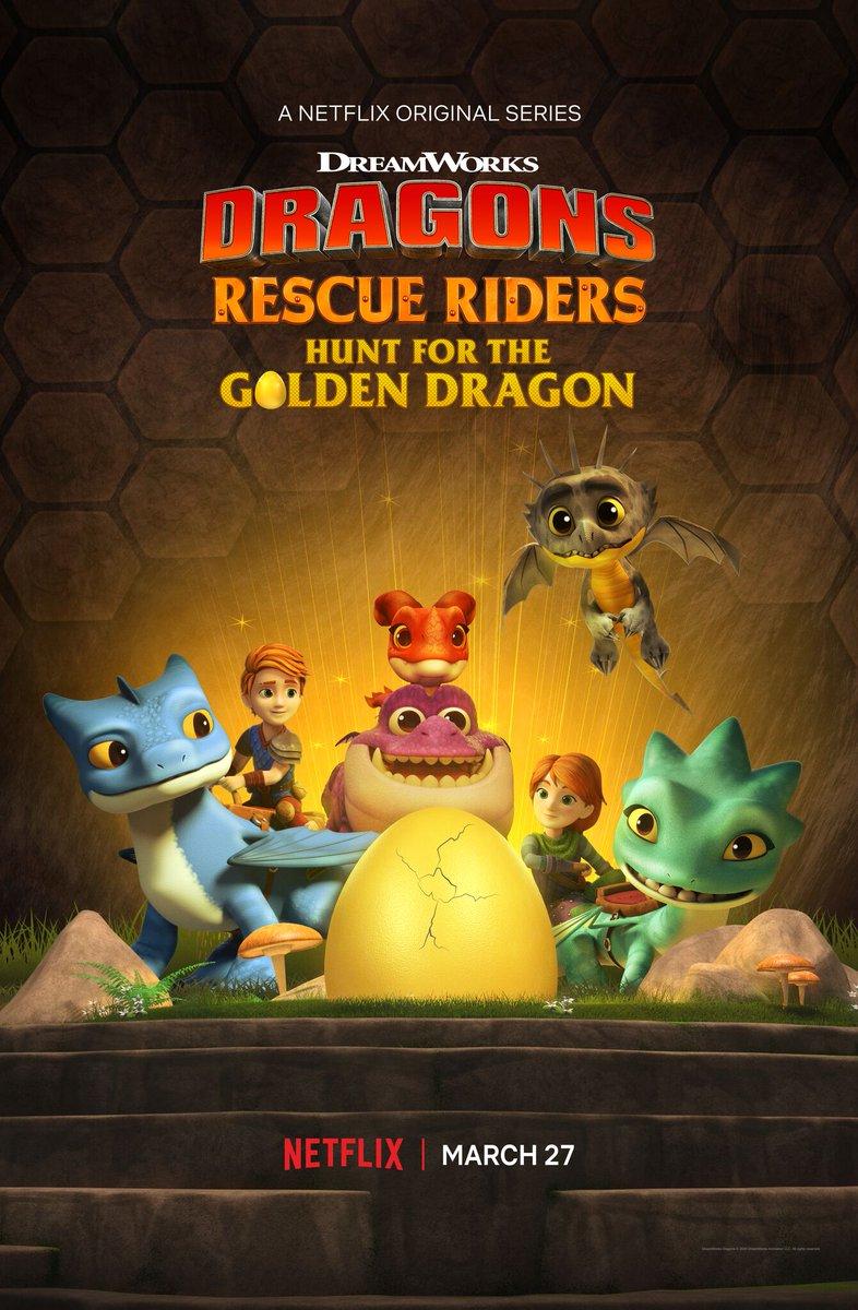 Dragons: Rescue Riders: Hunt for the Golden Dragon - like Dragons: Rescue Riders but newer