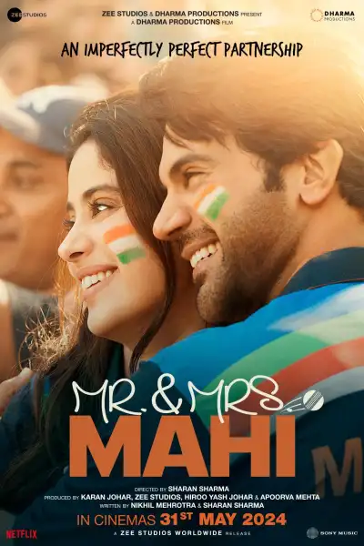 Mr. & Mrs. Mahi [Hindi] poster