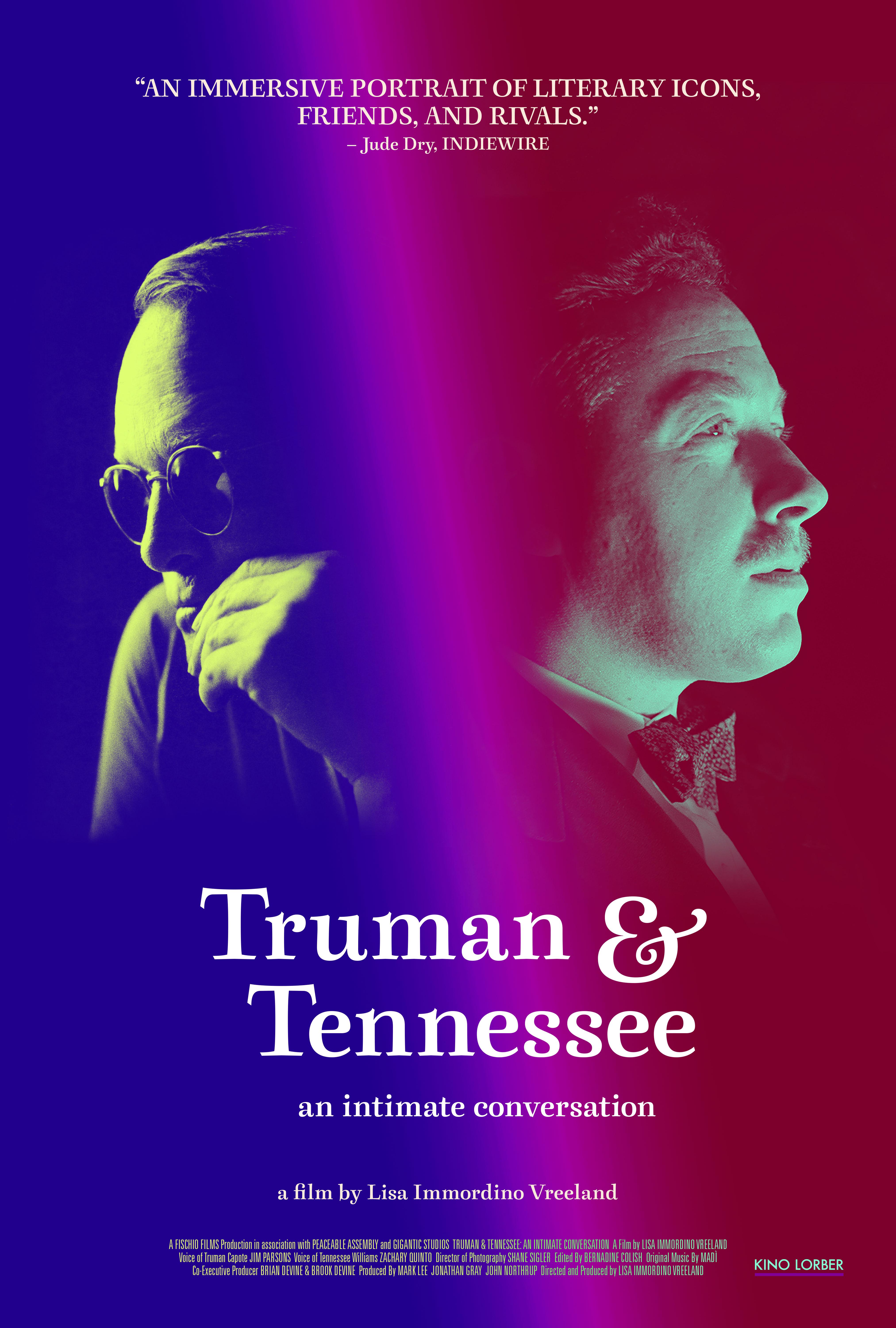 Truman & Tennessee: An Intimate Conversation poster - similar to Audrey