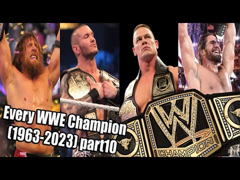 Every WWE Champion (1963-2023) part 10 background
