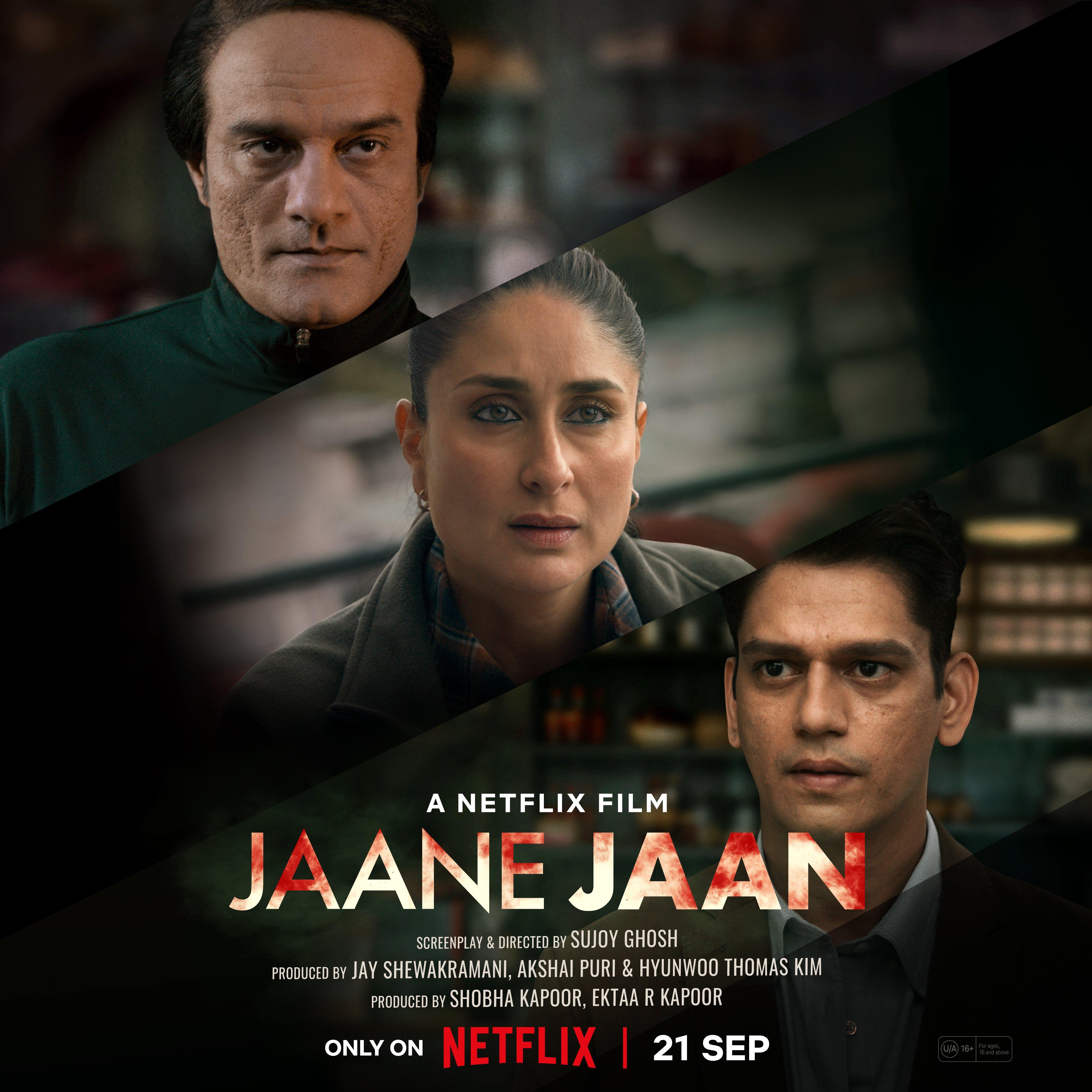 Jaane Jaan poster - similar to The Broken News